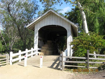 Roaring Camp Bridge. Photo by the Keatings May, 2008